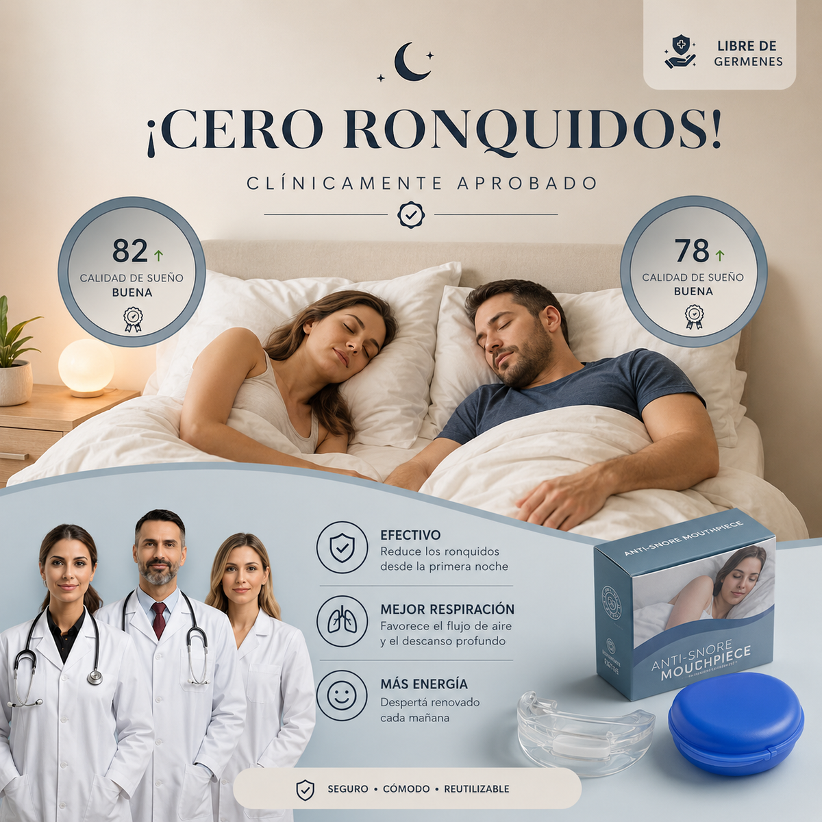 Zen® Anti Ronquidos — Boquilla principal
