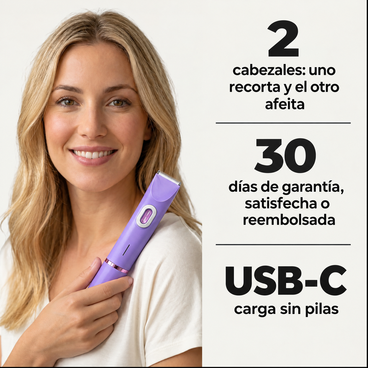 Kervana® Depiladora 2 en 1