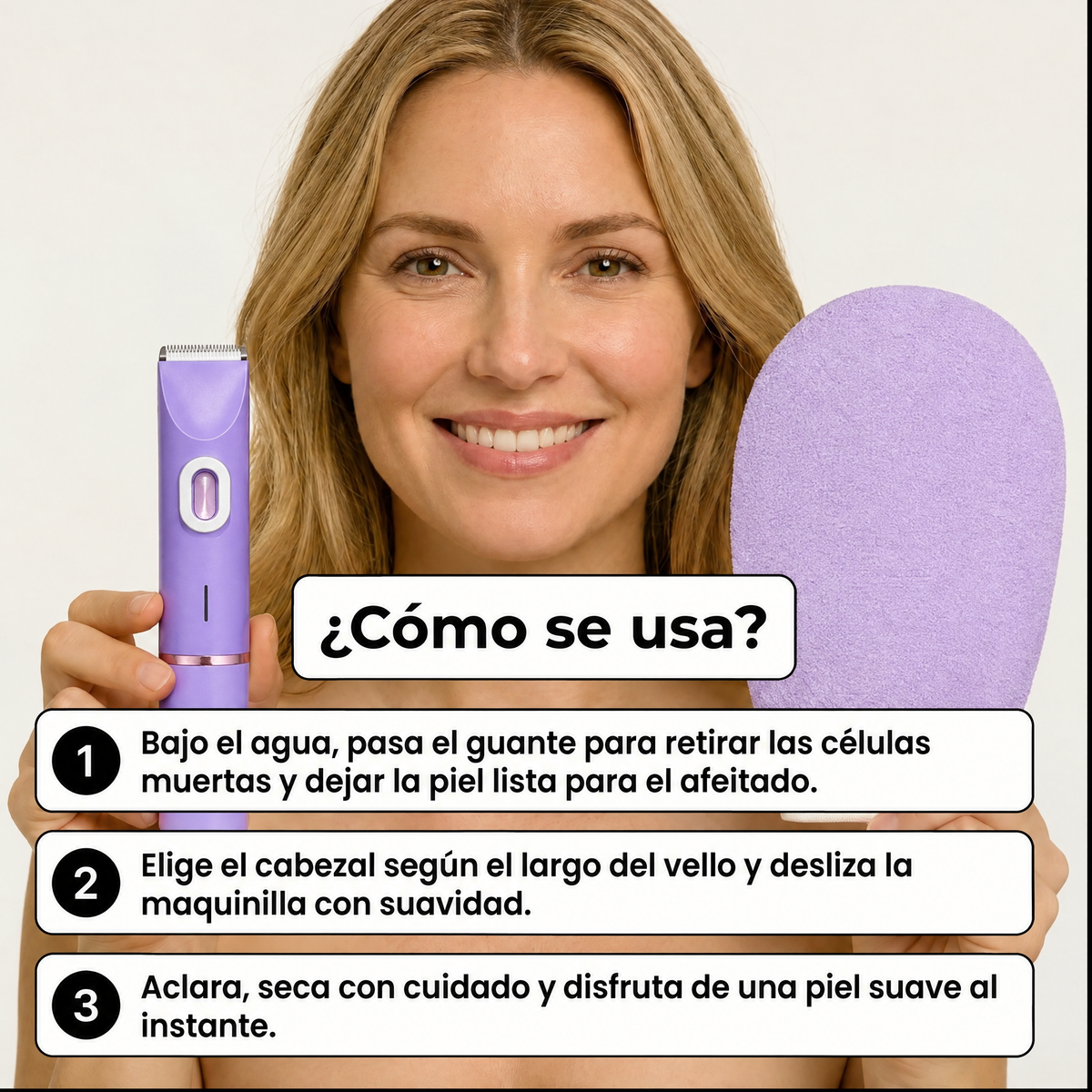 Kervana® Depiladora 2 en 1