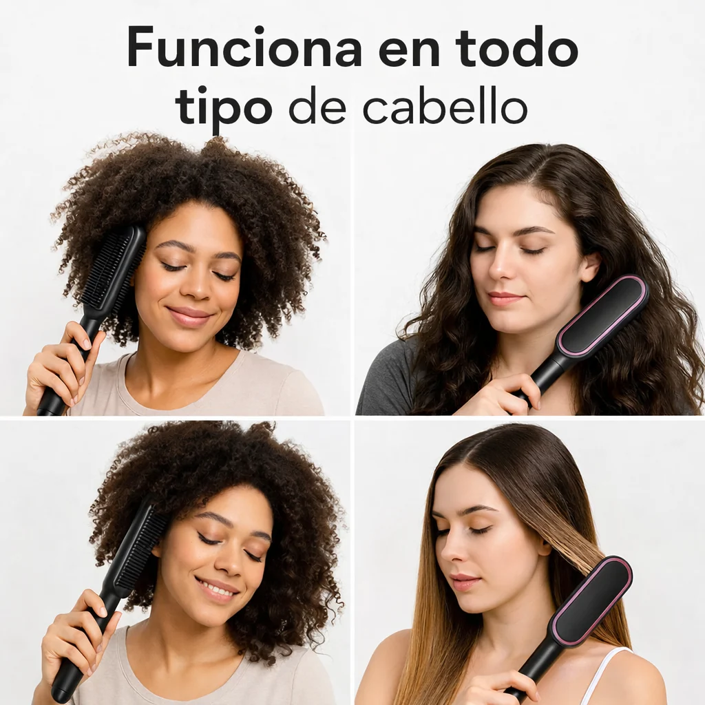 KERVANA® Cepillo Alisador de Cabello