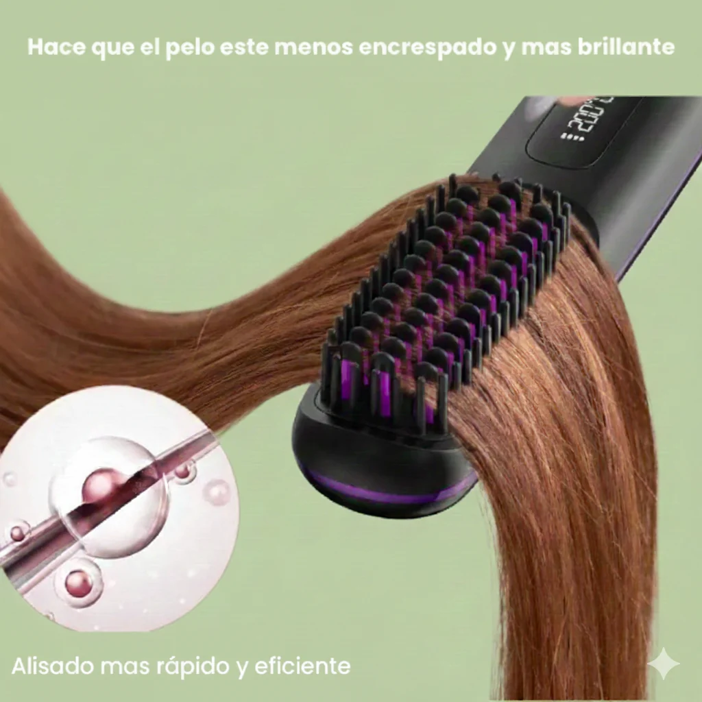 Cepillo Alisador Inalámbrico KERVANA